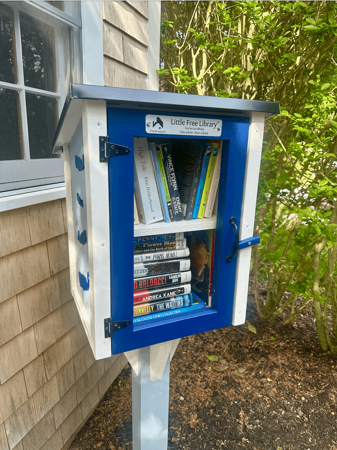 Little Free Library at You've Got Whale